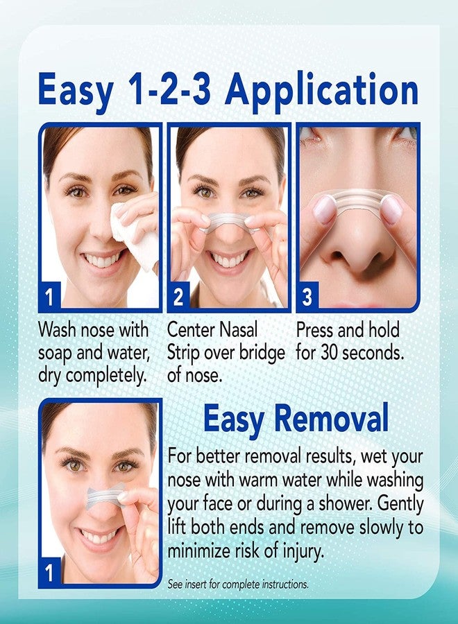 Instaclear Nasal Breathing Strips, Clear Medium 30 ct | Works Instantly, Nasal Congestion Relief, Stops Snoring, Cold & Allergy - Image 5